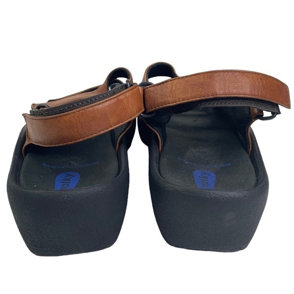 Wolky Jewel Women’s Leather Walking Comfort Sandals - Picture 5 of 8